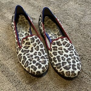 Rothy’s 8.5 leopard print loafer